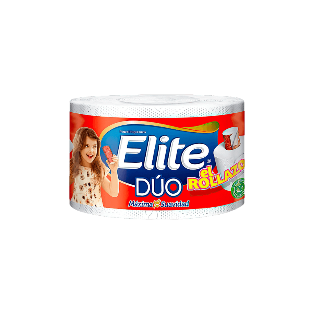 Papel Higienico Elite Duo 33 metros. Suave, resistente y rendidor.