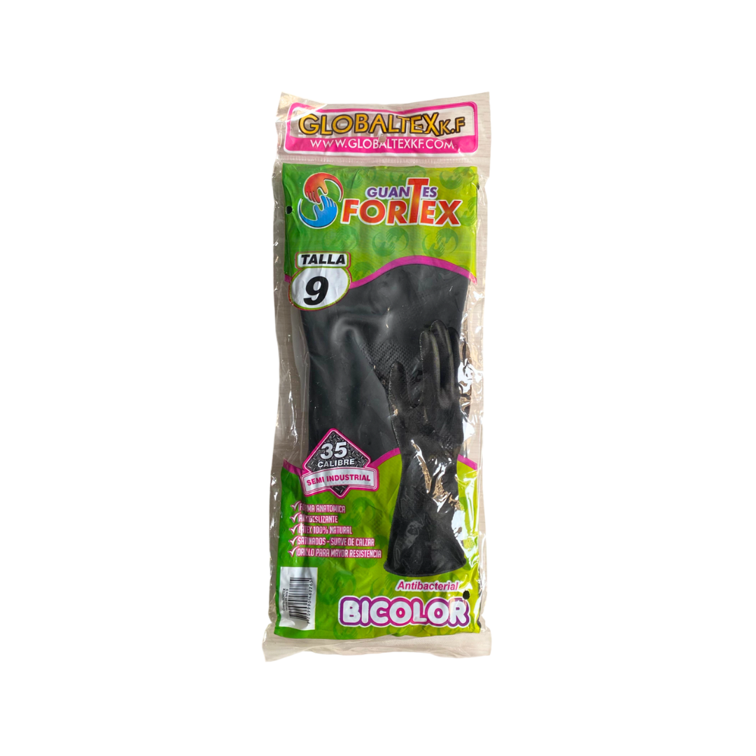 Guante industrial calibre 35 marca Fortex.