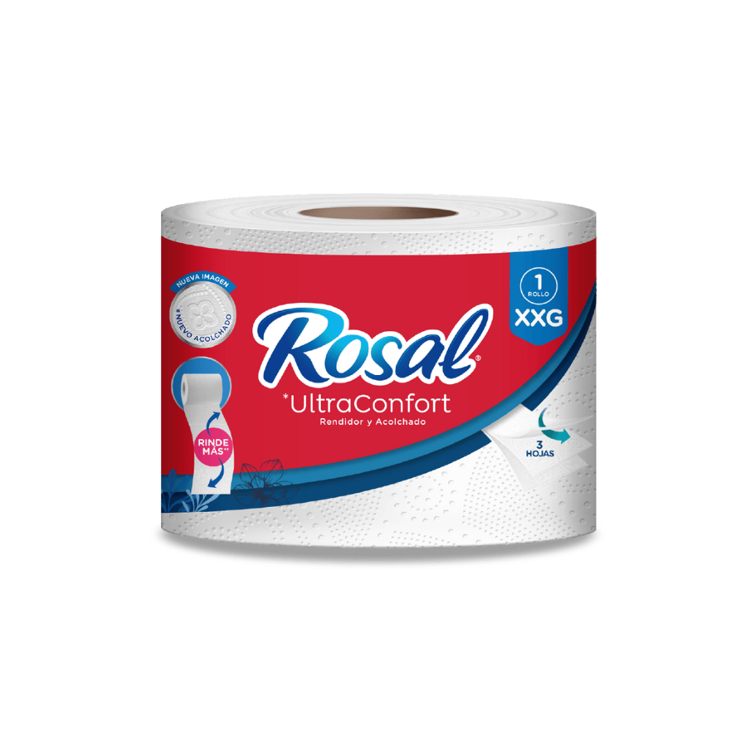 Papel Higiénico Rosal 30 Mt ofrece suavidad, resistencia y economía, siendo ideal para hogares, oficinas y negocios que buscan higiene de calidad.