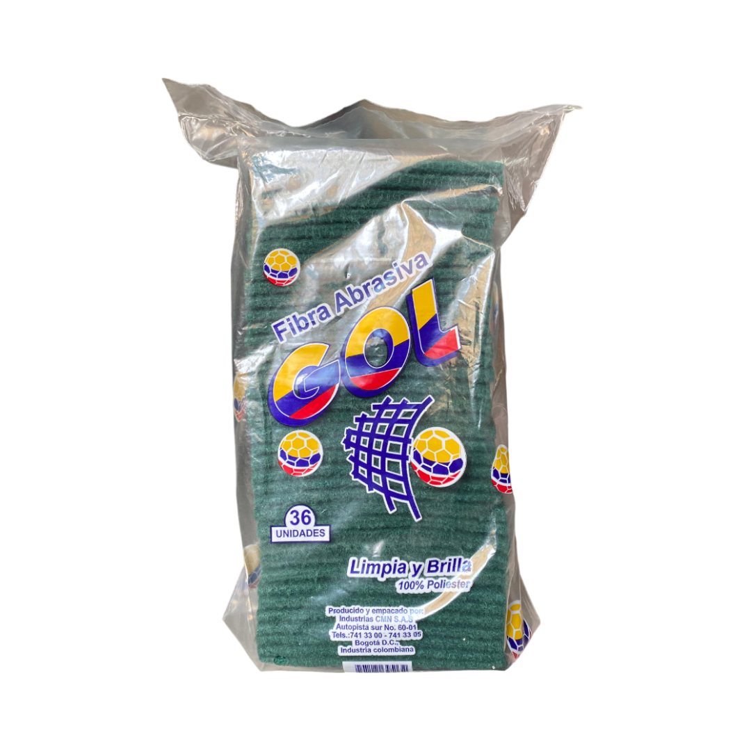 ¿Buscas limpieza eficaz y duradera? La sabra abrasiva verde GOL elimina grasa y suciedad difícil sin dañar superficies. Alto rendimiento garantizado.