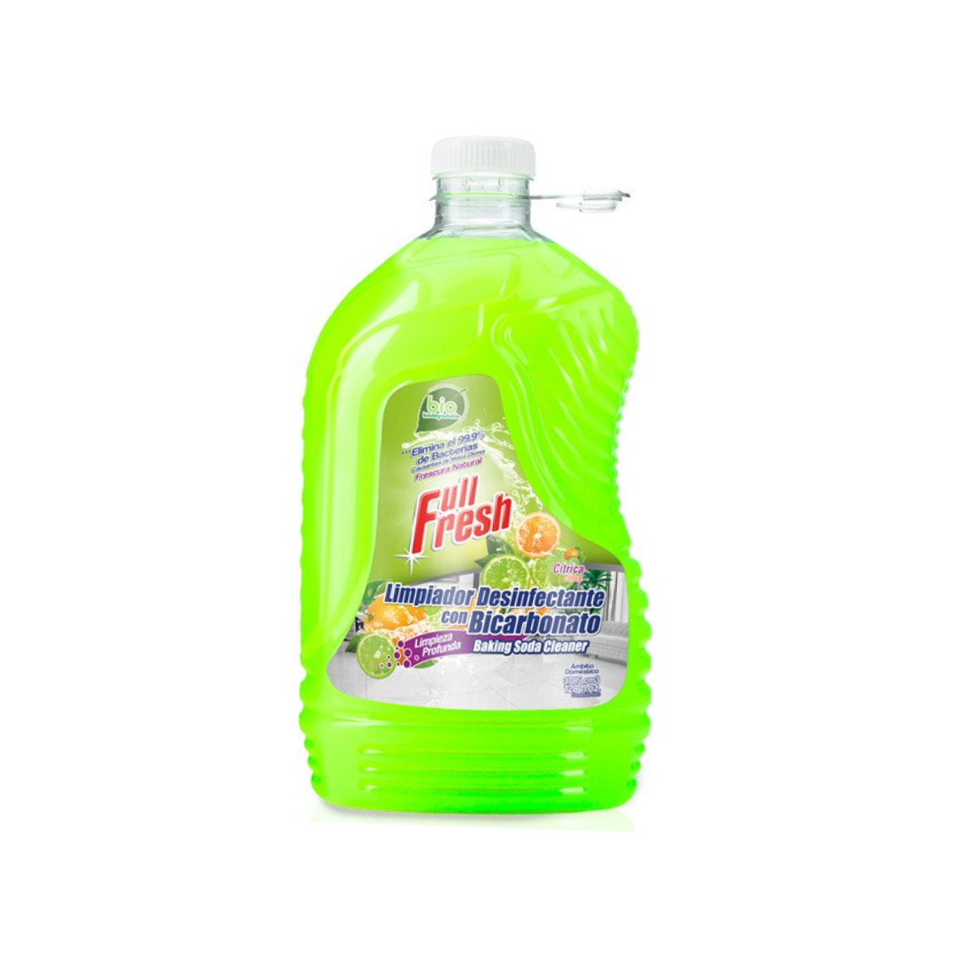 Elimina gérmenes y deja un aroma fresco con el Limpiador Desinfectante FULLER. Limpieza profunda y desinfección para hogar o negocio.